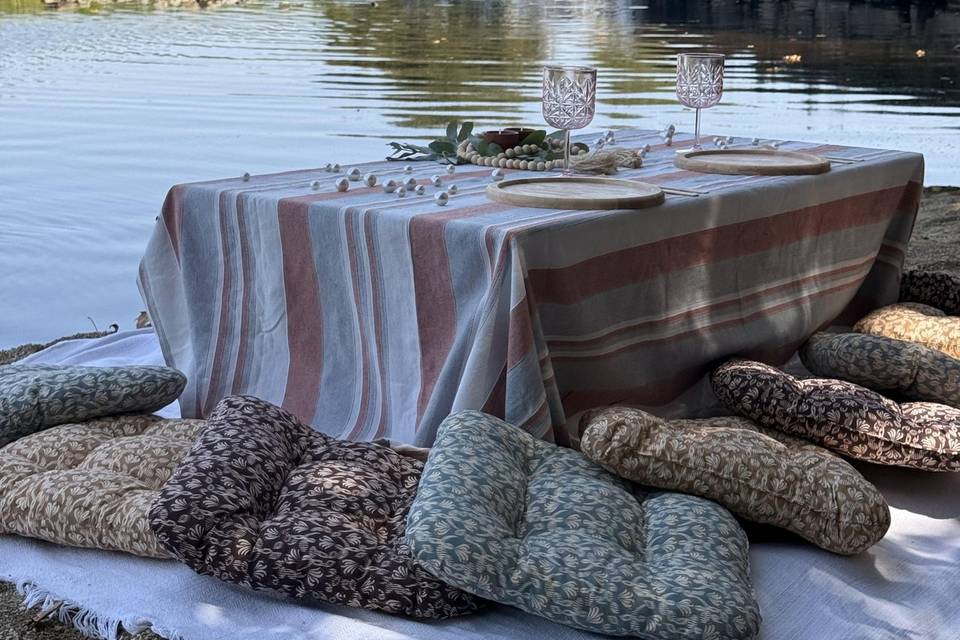 Aniversário casamento picnic