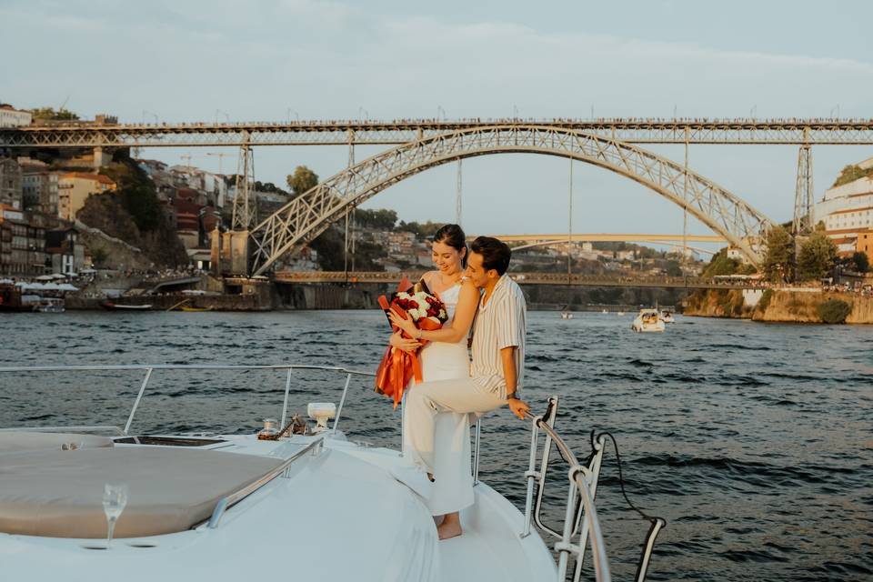 Pedido de Casamento no Douro