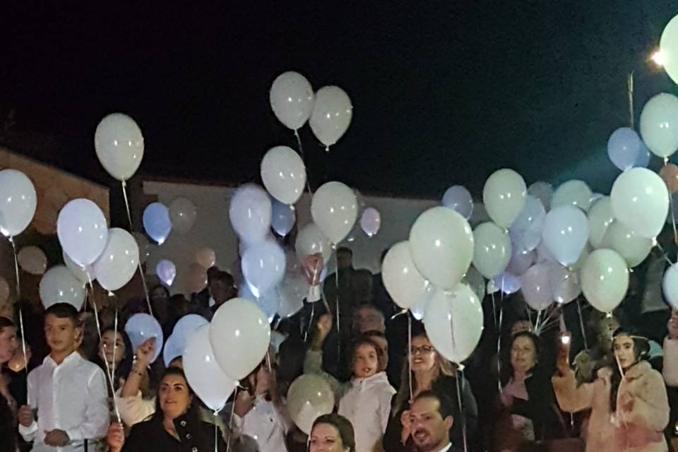 Balões c/ Led