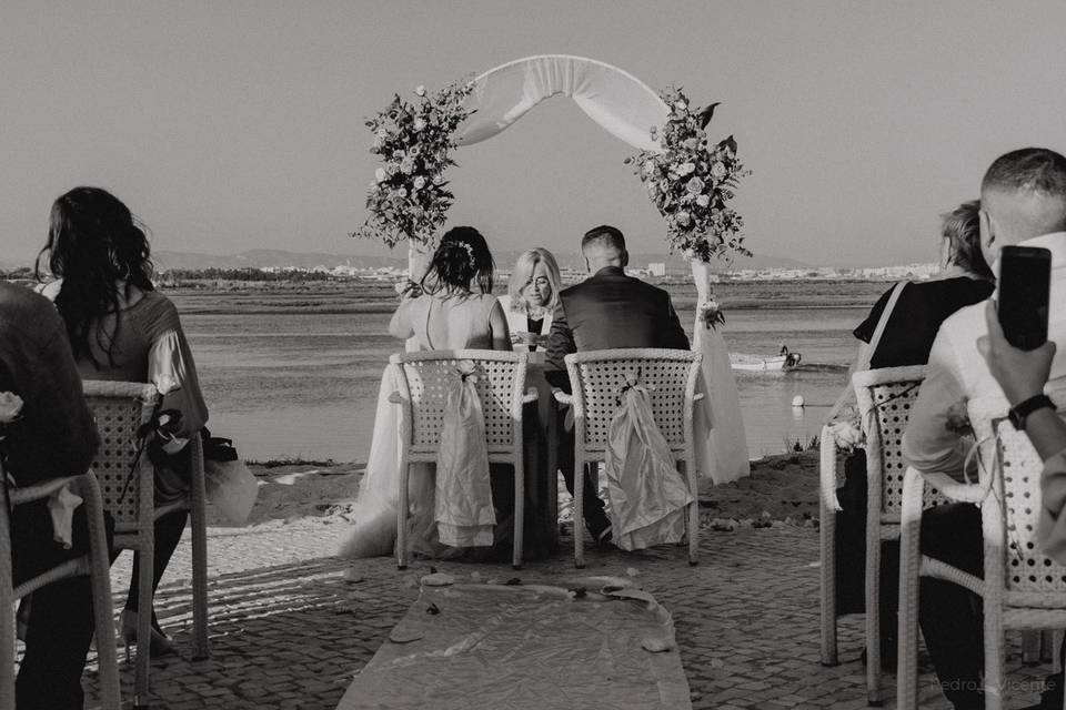 Casamento na Praia de Faro