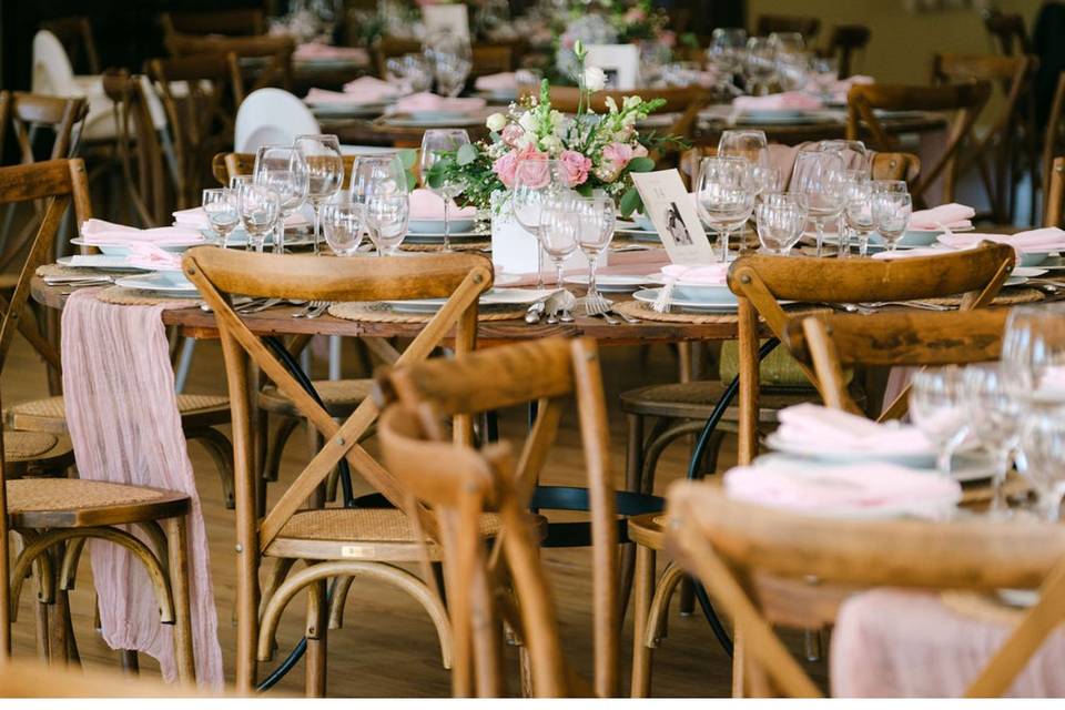 Ambiente rústico chique