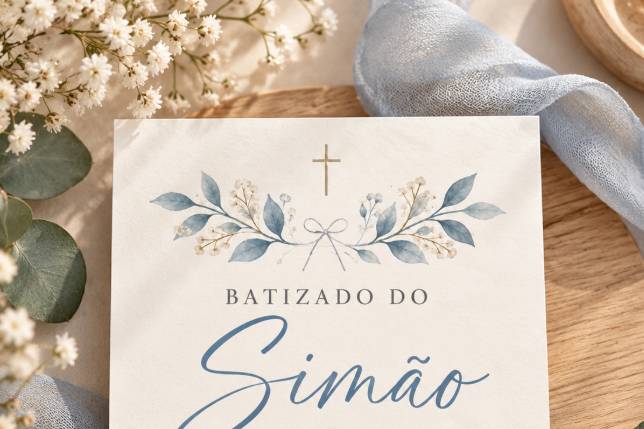 Um dia abençoado, para sempre.