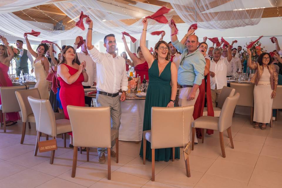 Animação de casamento