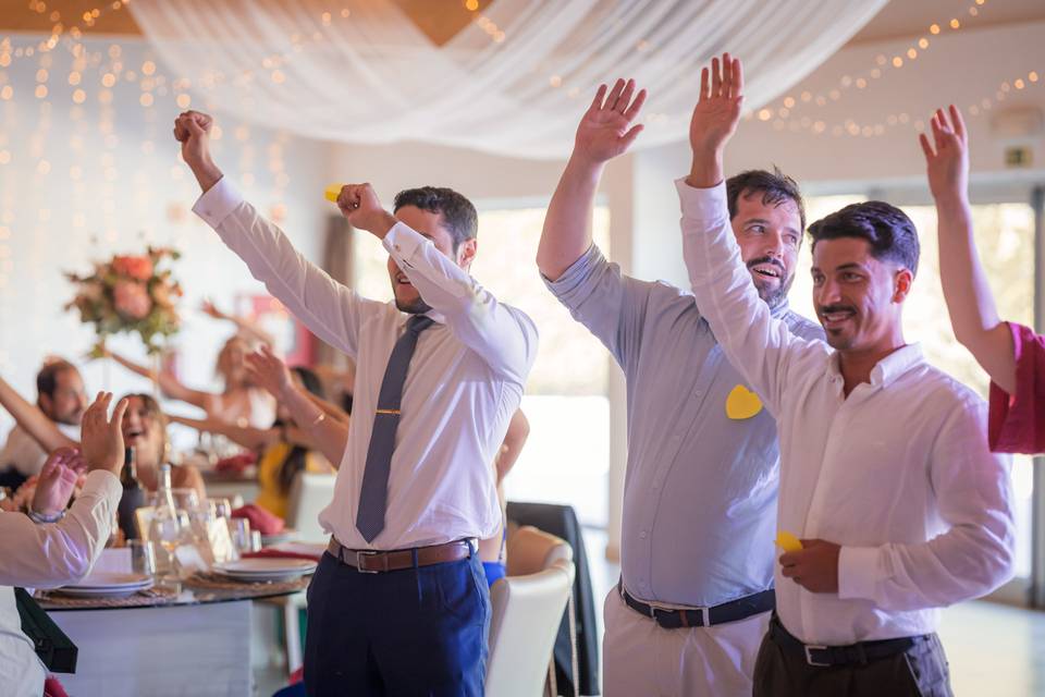 Animação de casamento