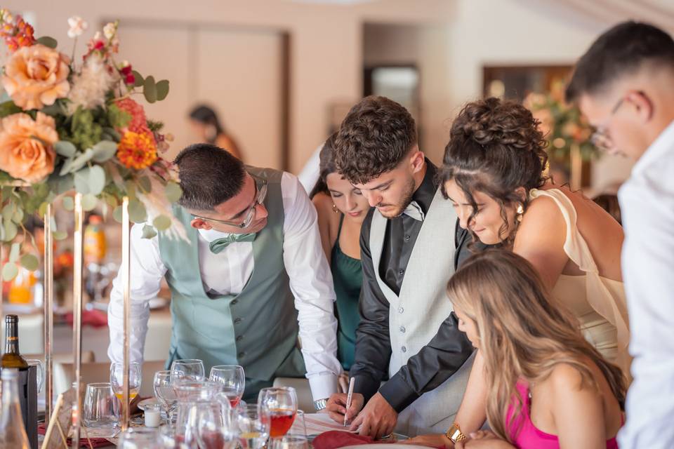 Animação de casamento