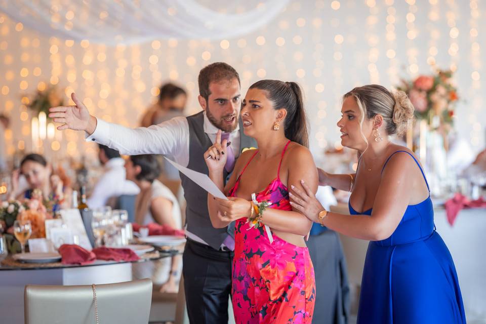 Animação de casamento