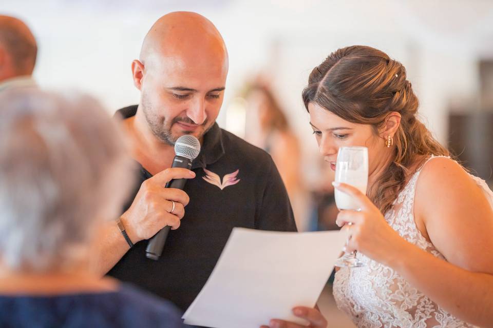 Animação de casamento