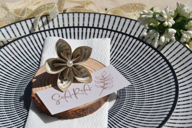Book Page Origami Flower | Lit