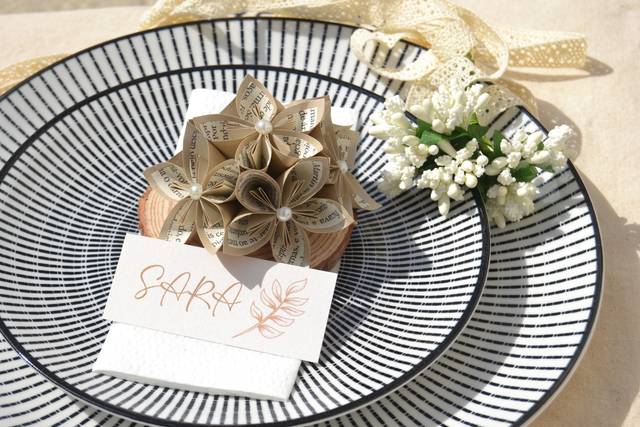 Book Page Origami Flower | Lit