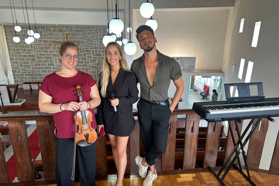 Cantor, piano, cantora e violino