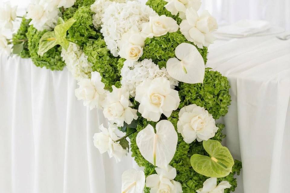 Flores e tecidos