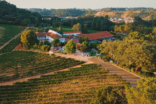 Plano drone de quinta