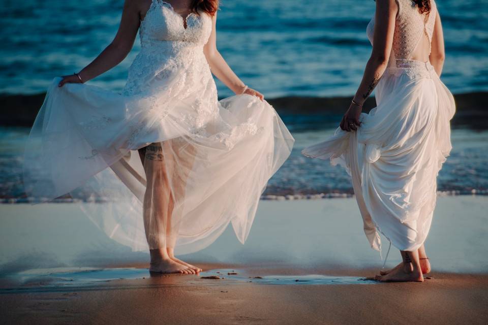 Casamento mesmo sexo na Praia