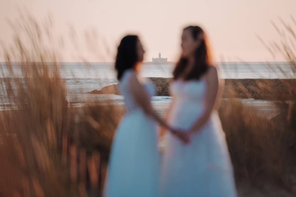 Casamento mesmo sexo na Praia