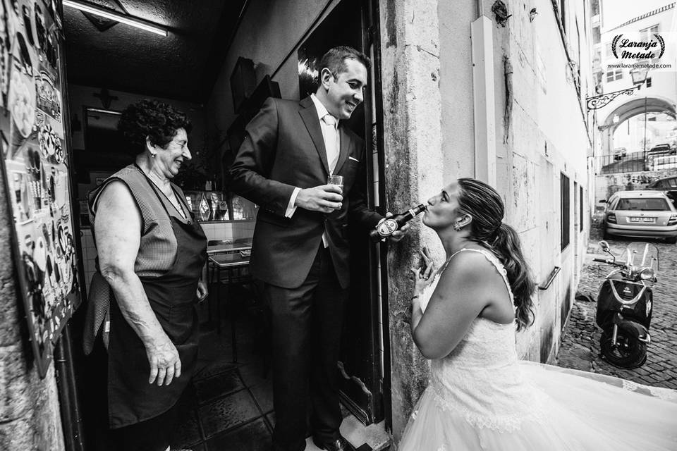 Sessão Trash-the-Dress Alfama