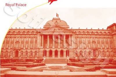 Marcador Royal Palace (tema monumentos de Portugal e Belgica)