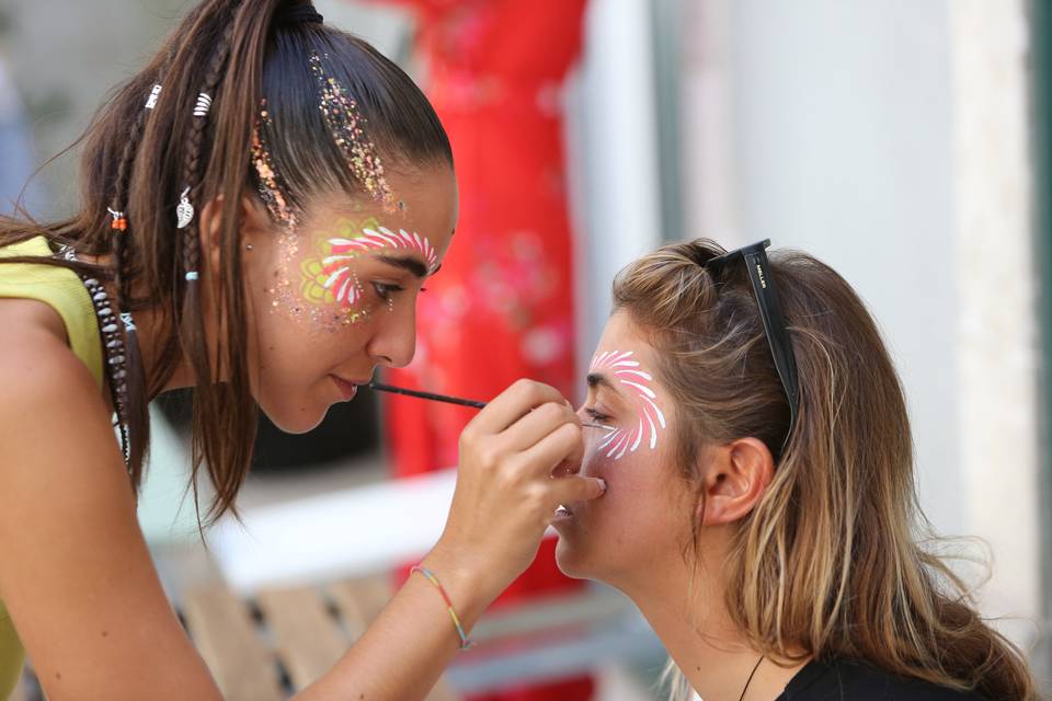 Geko - Body Face Painting