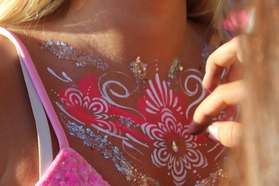 Pink and glitter