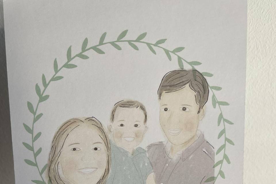 Convite Ilustrado A5