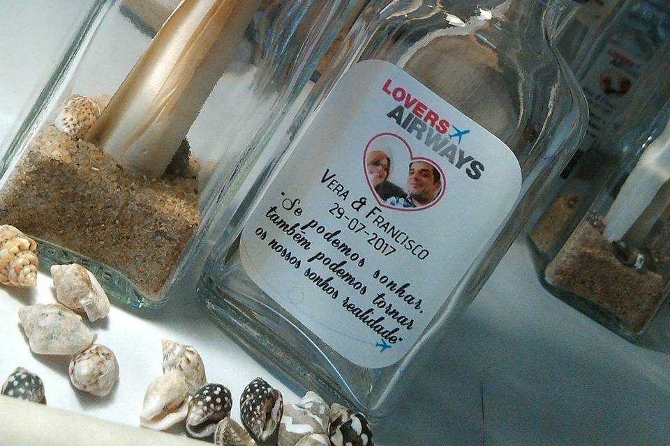 Convites Messages in Bottles