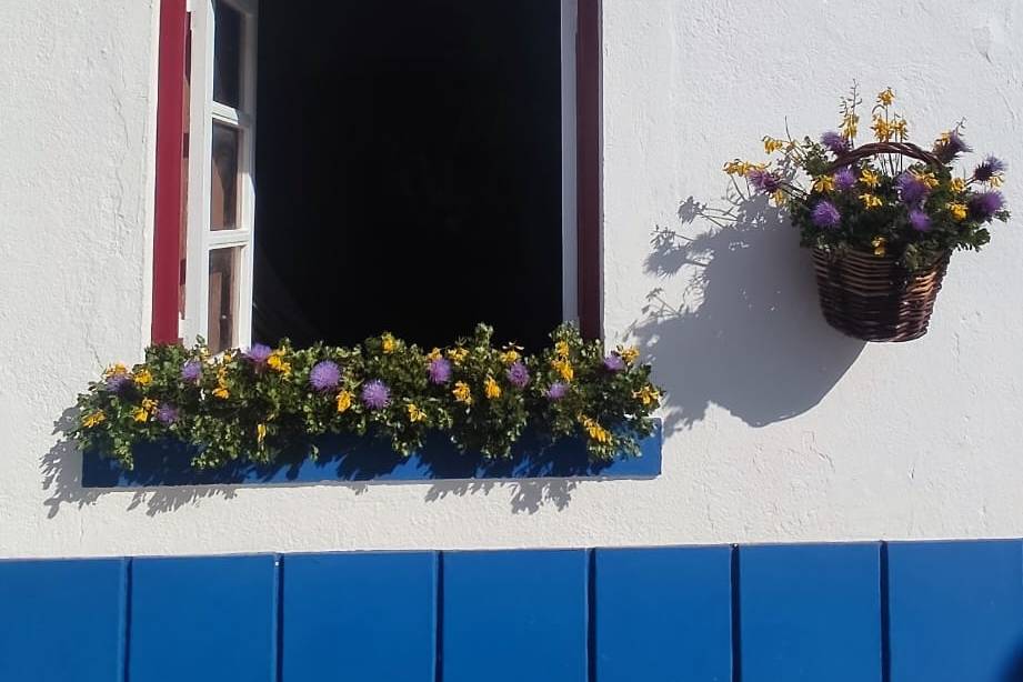 Janela decorada