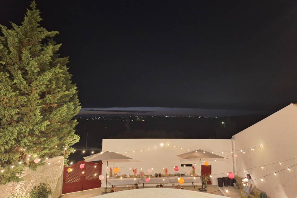 By night