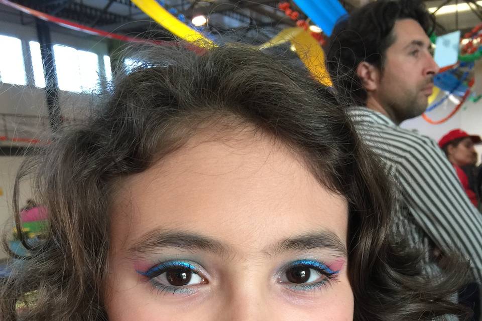 Makeup para espetáculo