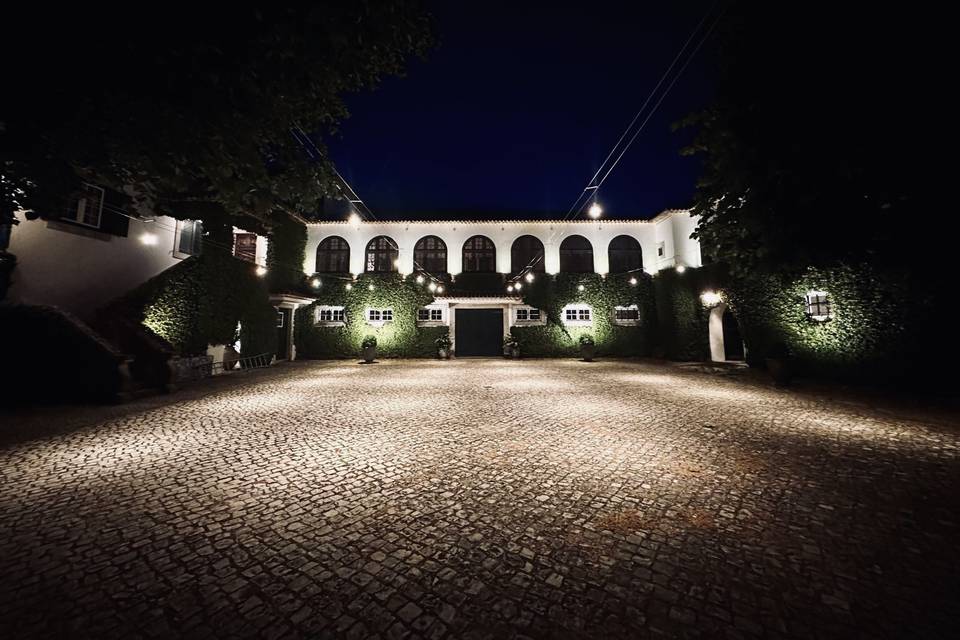 Patio à noite