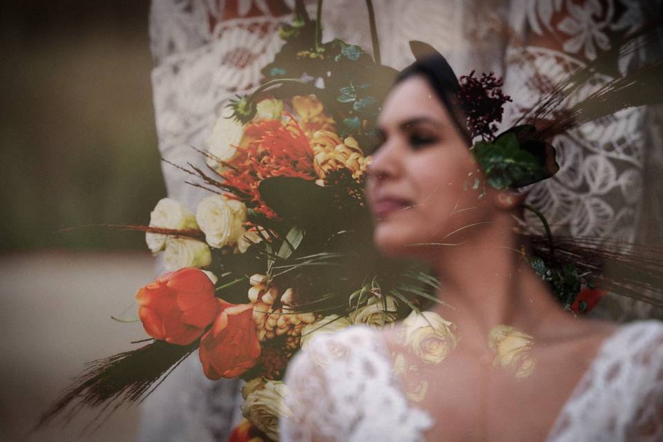 Still de vídeo de casamento