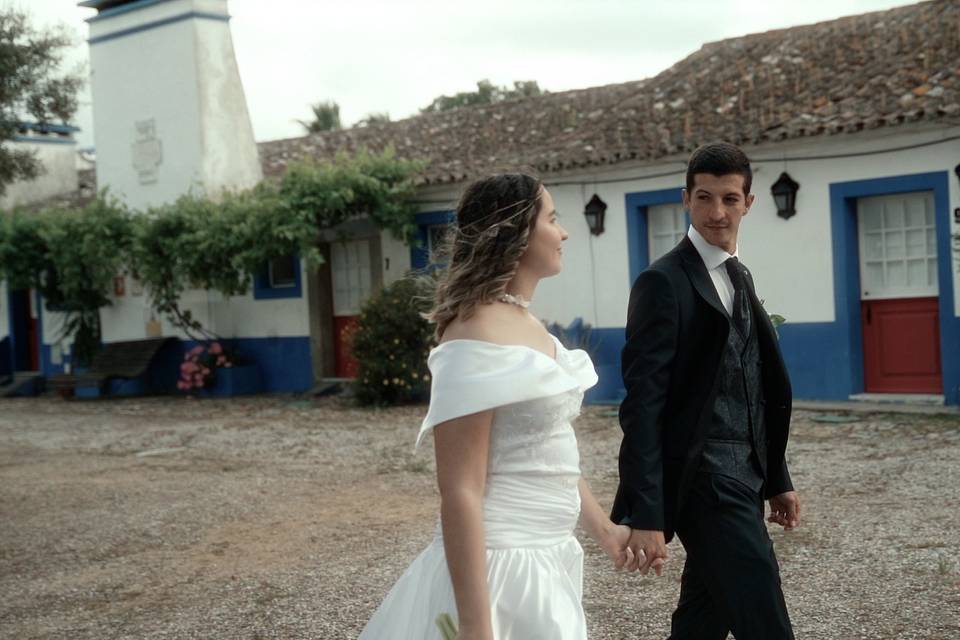 Still de vídeo de casamento