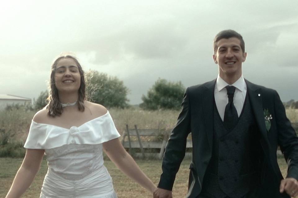 Still de vídeo de casamento