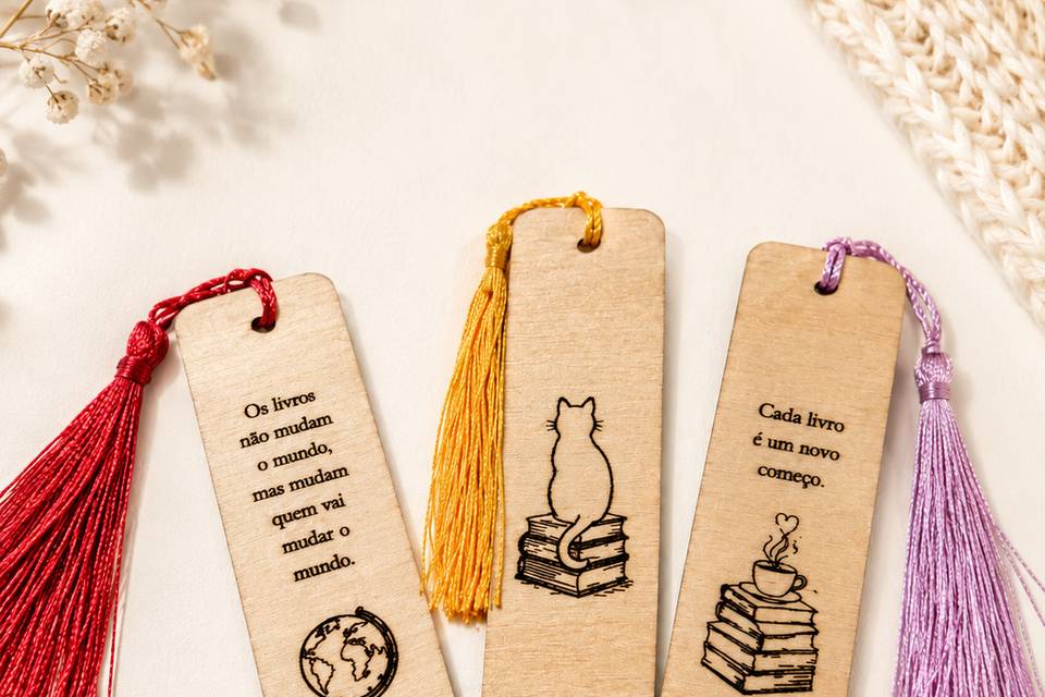 Marcadores de livros