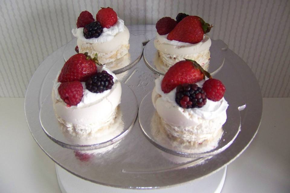 Mini pavlovas