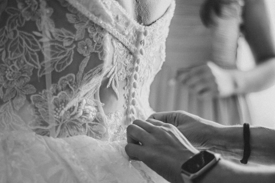 Detalhes noiva