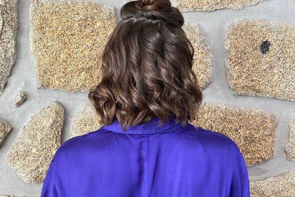 Penteado de convidada