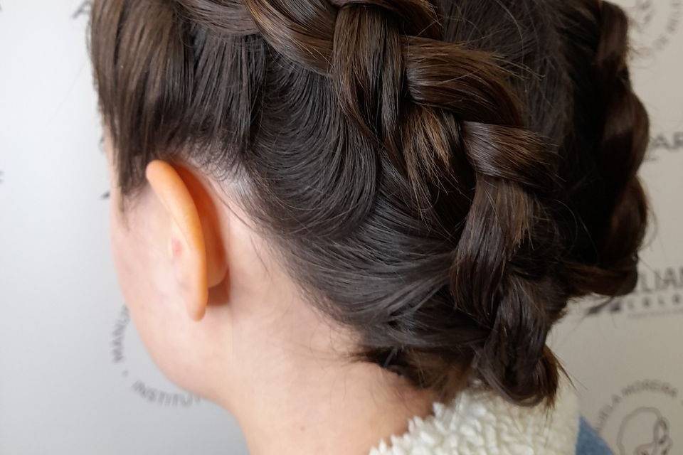 Penteado de convidada