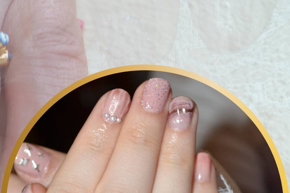 Verniz gel e nail art