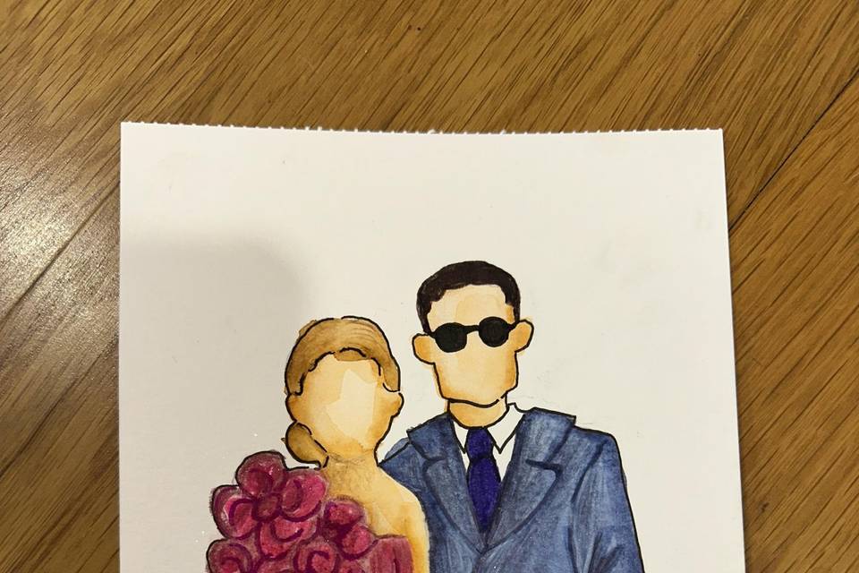 Ilustração de casal