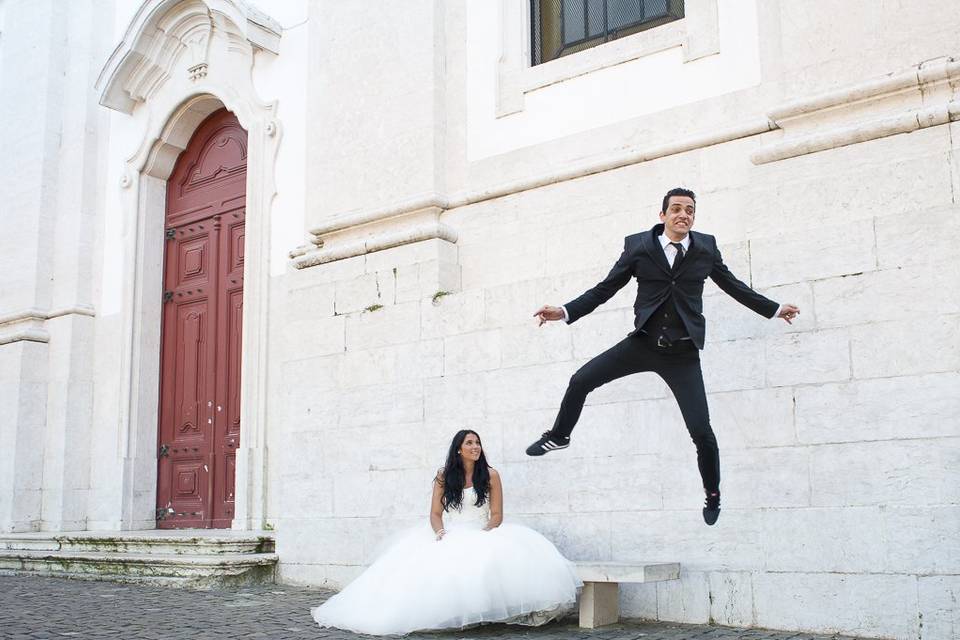 Sessão trash the dress