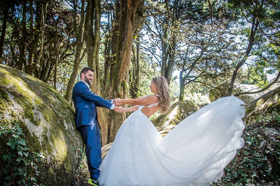 Sessão trash the dress