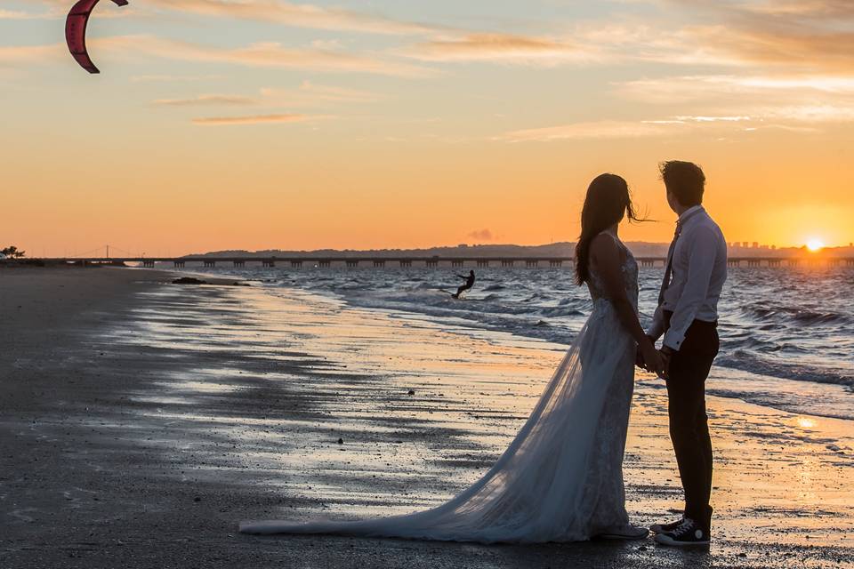 Sessão trash the dress