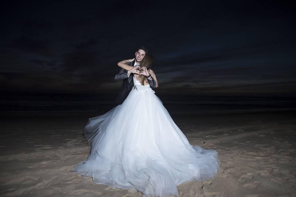 Sessão trash the dress