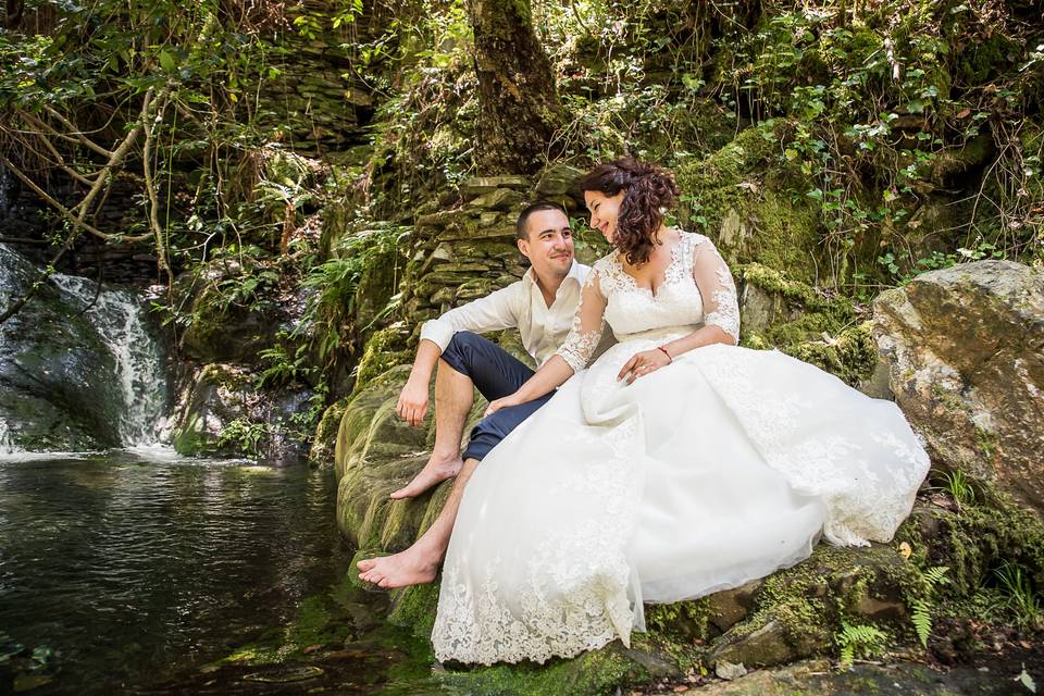 Sessão trash the dress