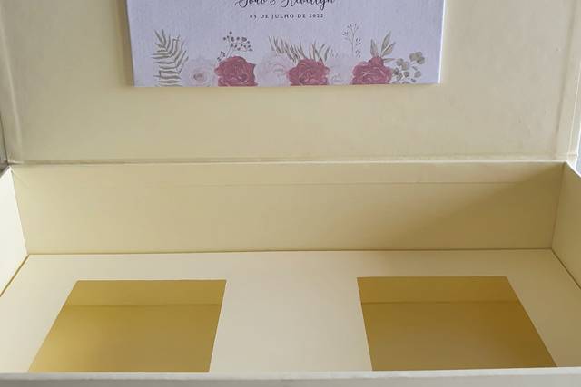 Caixa para com 2 chávenas