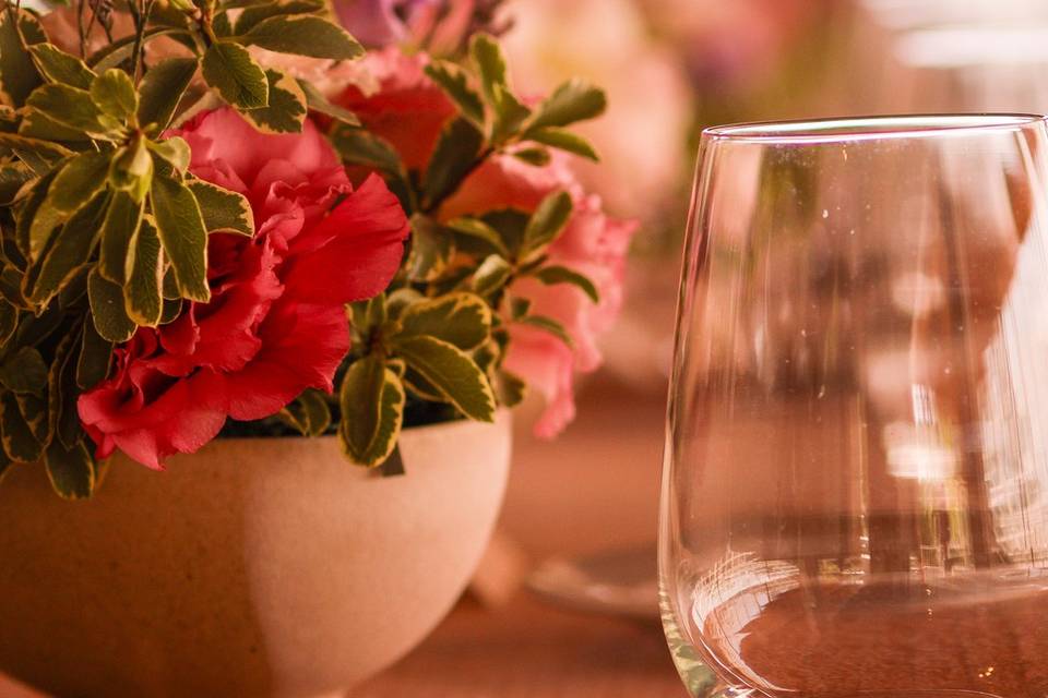 Wedding Table Flowers