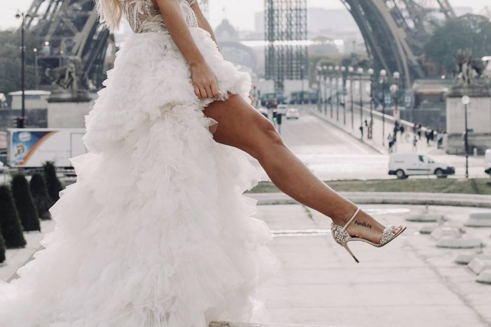 Bride in Paris