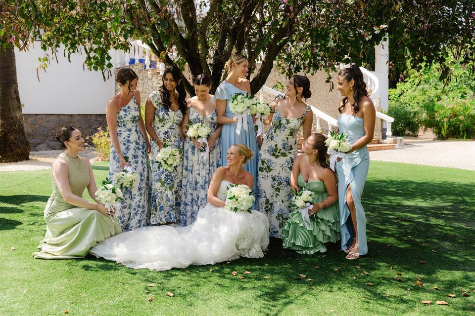 Floral Bridesmaids