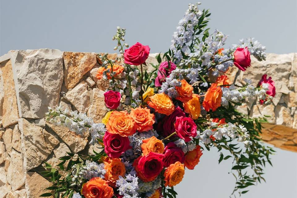Bright Ceremony Arch