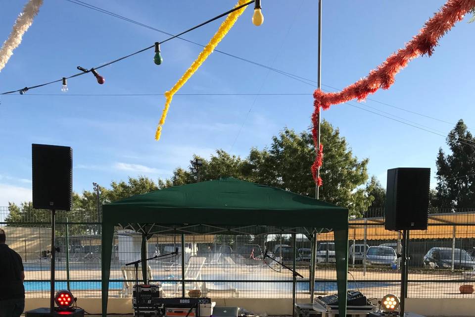 Palco ORduett Parque Verde