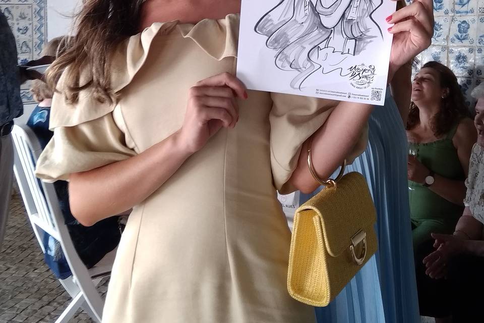 Caricaturas ao vivo